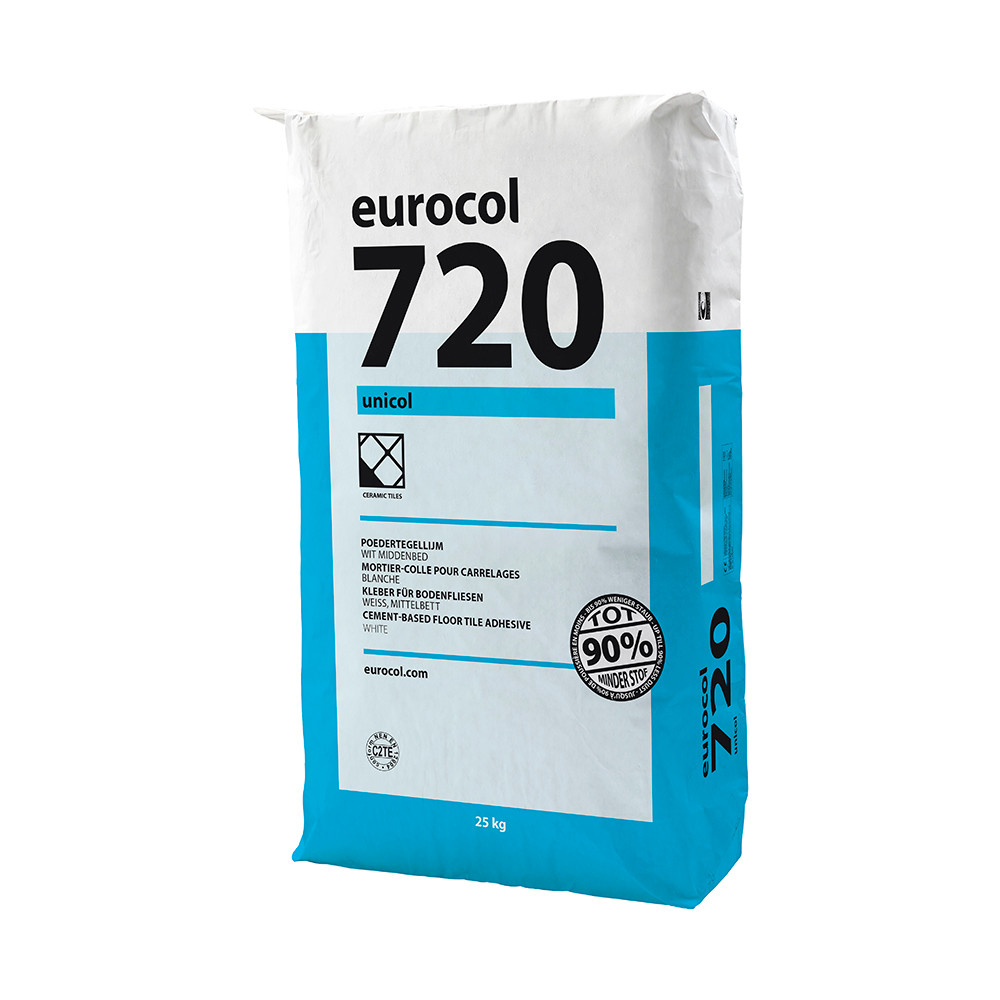 Recyclen Moederland Speels Eurocol 720 Unicol 25kg - Lijmen/voegmiddelen Eurocol