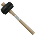 Rubber hamer met houtensteel product photo